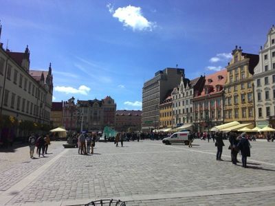 Where Can I FLY ? Wroclaw, Poland : Travel review - central square