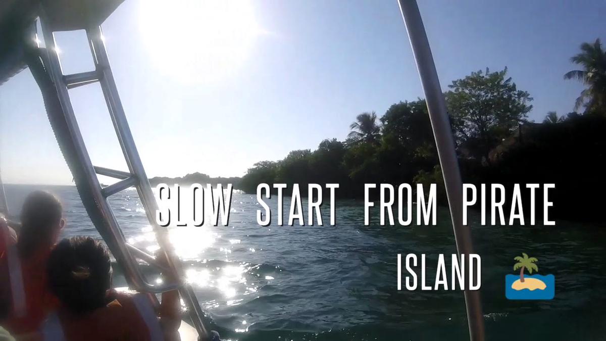 'Video thumbnail for Speedboat ⛵ ride from Rosario islands back to Cartagena de Indias, Colombia'