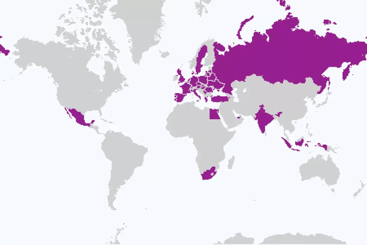 Sloppenwijk Aardbei activering Wereldkaart waar u landen kunt markeren: kaartgenerator voor bezochte landen
