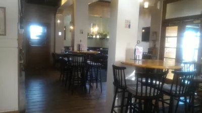 What are the best places to eat in Rotorua? : Main room of the Pig&Whistle restaurant