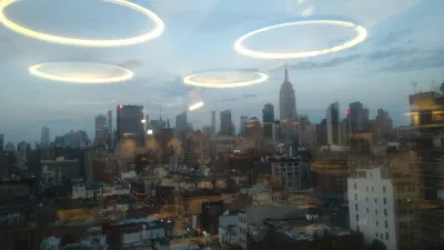 Ezoic Pubtelligence event in Google headquarters NYC : NYC view from the restaurant