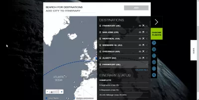 How to prepare for traveling the world? : StarAlliance round the world ticket example one, trip planning