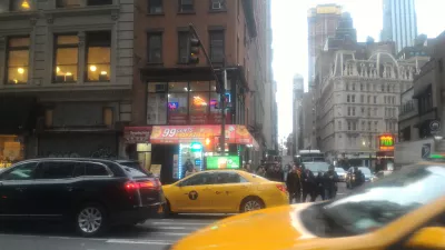 NYC Grand centrálne prehliadka zadarmo : 99 centov pizza miesto v New Yorku