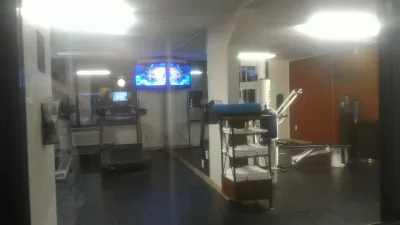Going from New York City to Orlando, the world's Theme Parks capital : Fitness center