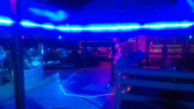 Tahiti nightlife, what to do in Tahiti at night? : Tahiti's Papeete Morrison's Café club on a week night