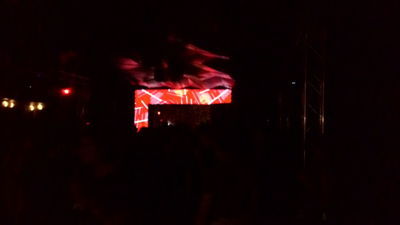 Baum night club - Main scene during a DJ set