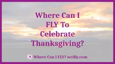 Where Can I FLY To Celebrate Thanksgiving? : Sunset on Lake Geneva for Thanksgiving holiday