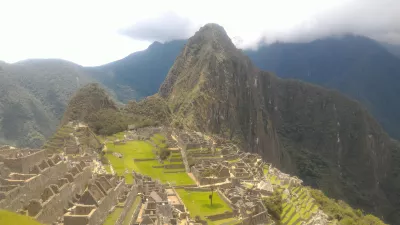 Should you visit Cusco? Inspiration of Cusco. : Wide open view near entrance of The Machu Picchu in Peru during a guided tour