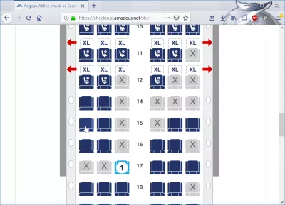 ഏജിയൻ എയർലൈൻസ് ചെക്ക് ഇൻ : സീറ്റ് മാപ്പ് തിരഞ്ഞെടുക്കും