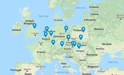 Najlepsze rynki świąteczne w Europie Christkindlmarket : Najlepsze jarmarki świąteczne w Europie