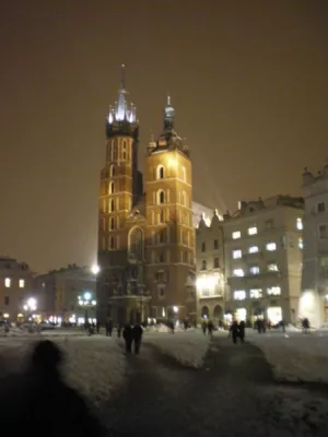 Najlepsze rynki świąteczne w Europie Christkindlmarket : Kraków w zimie