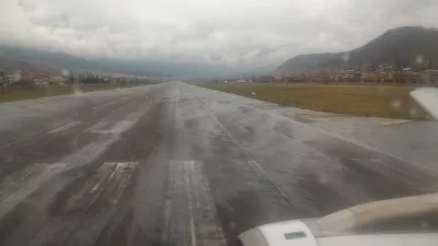 Blacklisted and safest airlines : Take off in Cusco, Peru