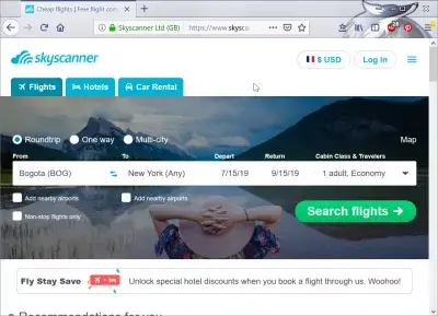 How to Compare Flight and Hotel prices - Find the best deals : Skyscanner flight and hotel comparison website