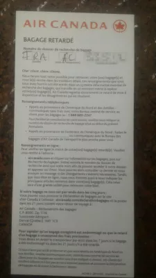 Compensación de equipaje retrasada: ¿cómo puede obtenerla fácilmente? : Air Canada retrasó el reconocimiento de equipaje