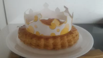 Galette des rois zgodovina frangipane užitek : Galette des rois