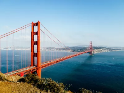 Как Получить Визу ESTA В Сша И Остаться Там Дольше Месяца? : Мост Золотые Ворота в Сан-Франциско