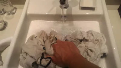 How To Hand Wash Clothes In Hotel? 4 Steps Guide : How to wash clothes in sink