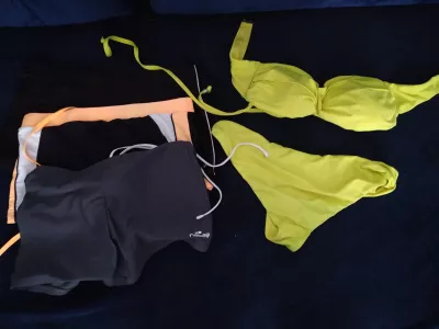 How Many Swimsuits Do You Need On Holiday? : Swimsuits ready for packing