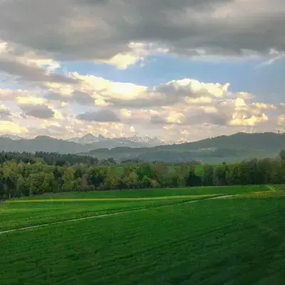 Nuestros mejores nueve viajes de Instagram en 2019, ¿y cómo conseguir el tuyo? : Vista de las montañas de los Alpes en Suiza