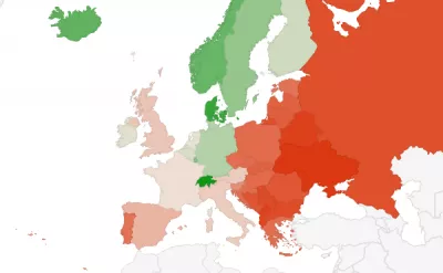 Salario Medio En Europa : Mapas interactivos de salario bruto medio, salario neto e impuesto a la renta en Europa