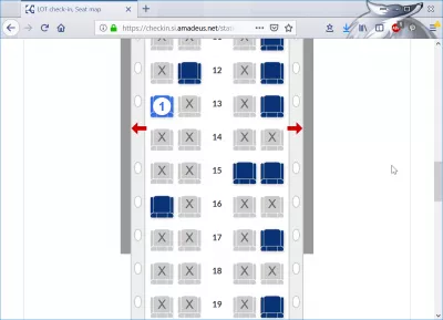 LOT Polish airlines online check in: should you use it? : LOT Polish airlines seat selection