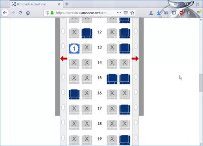 LOT Polish Airlines 온라인 체크인 : 사용해야합니까? : LOT 폴란드 항공 좌석 선택