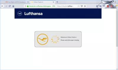 Kako poteka postopek preverjanja spleta Lufthansa? : Preverite na spletni strani Lufthanse loading