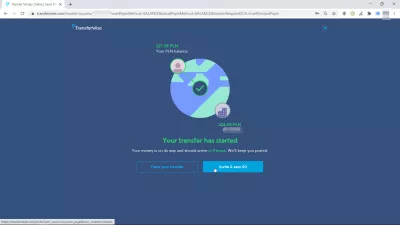 How To Pay With Transfer (Przelew) In Poland Without A Polish Account? : Your transfer has started