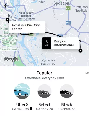 Hvordan bruke Uber : Hvordan bruke Uber