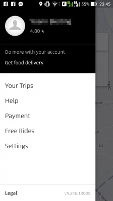 How to use Uber : How to contact Uber in-app help menu