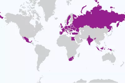 World Map Where You Can Highlight Countries: Visited Countries Map Generator : Travel map generated