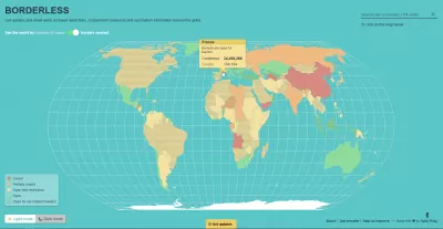 Current International Travel Restrictions Map : SafetyWing Borderless: Current travel restrictions interactive map