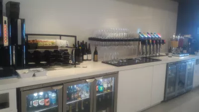 Air Nieuw Zeeland lounge Auckland Airport beoordeeld! : Drankruimte