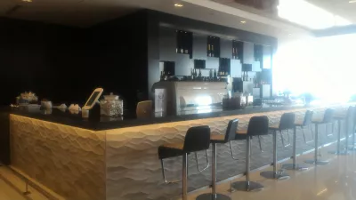 Air New Zealand lounge Auckland airport reviewed! : Lounge bar