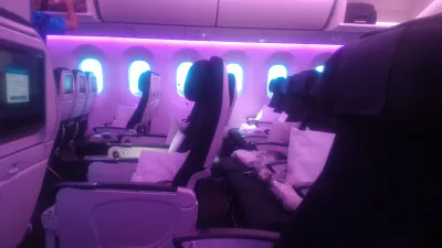Air New Zealand planes inside flight review : Inside a Boeing 787 from Papeete PPT to Auckland AKL