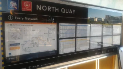 Jaké jsou turistické a bezplatné veřejné dopravy v Brisbane? : Brisbane veřejná doprava zdarma trajekt CityHopper mapa