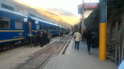 How To Get To Machu Picchu From Cusco : Train from Cusco to Machu Picchu in Ollantaytambo