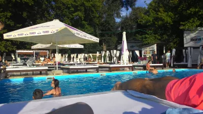 Kiev beach club and Kiev nightlife in summer : Relax day in Bora Bora beach club Kiev