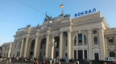 Odessa, Ukraine nightlife – what is the best pool party Odessa? : Odessa trainstation where trains and most buses arrive
