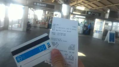 Comment se porte le système de transport en commun de San Francisco? : Prix ​​du billet BART de 20 $ US de l'aéroport de San Francisco à Montgomery Street