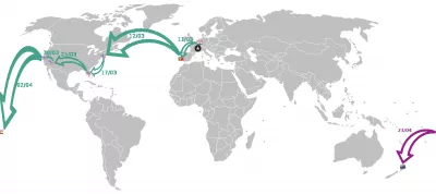 Miten Aucklandin super shuttle lentokentältä kaupunkiin? : World Tour 2019 seitsemäs pysäkki: Auckland, Uusi-Seelanti