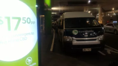 How is the super shuttle Auckland from airport to city? : Taking the super shuttle Auckland from airport