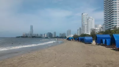 6 best beaches in Cartagena Colombia : CastilloGrande beach