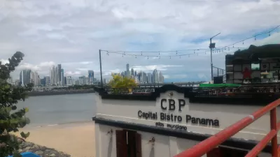 A 2 hours walk in Casco Viejo, Panama city : Rooftop bar capital bistro panama
