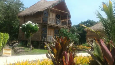 Isla Del Encanto, Cartagena: 1 day trip made easy : Bungalow in hotel Isla Del Encanto Baru
