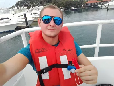 ¿Cómo es un viaje de un día de playa a la isla de Taboga, Panamá? : En el ferry Taboga Panamá