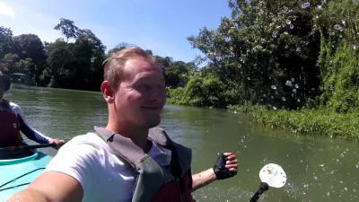 Kayak trip in Gamboa rainforest on Gatun lake : Kayak hobie
