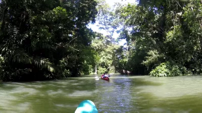 Kayak trip in Gamboa rainforest on Gatun lake : Gatun lake tour on kayak