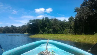 Kayak trip in Gamboa rainforest on Gatun lake : Boat trip back