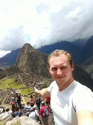 How Is A 1 Day Trip To Machu Picchu, Peru? : Machu Picchu selfie